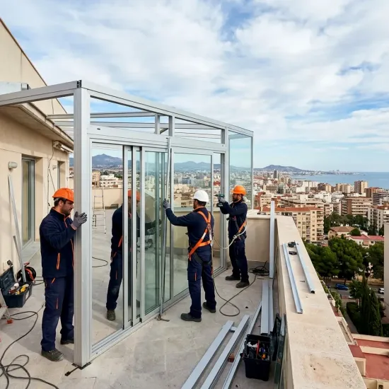 Reparación de Cerramientos de terraza en Utrera · Fix for Homes - Reparadores del Hogar