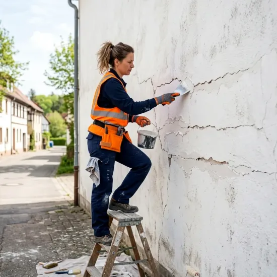 Reparación de Reparación de grietas en paredes en Bóveda · Fix for Homes - Reparadores del Hogar