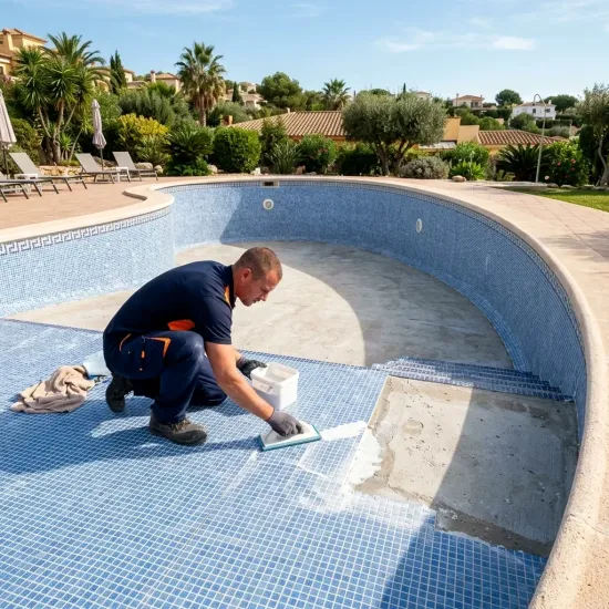 Lechada de piscina
